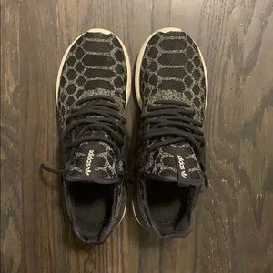 Adidas Men’s black athletic shoes size 10